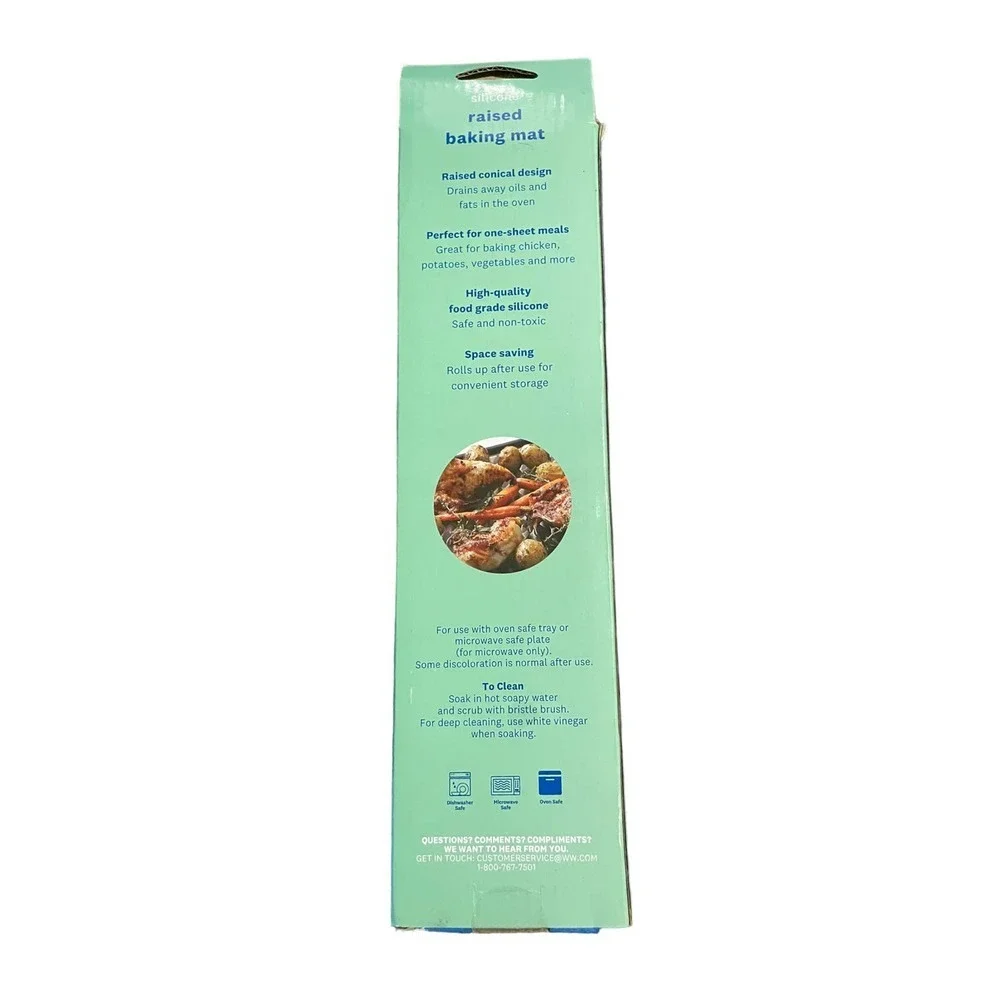 NEW Weight Watchers Healthy Kitchen Silicone Raised Baking Mat 15.5